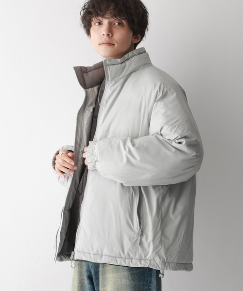 セール】【AIRTHERMAL/高機能中綿】ショート中綿ブルゾン（ダウン