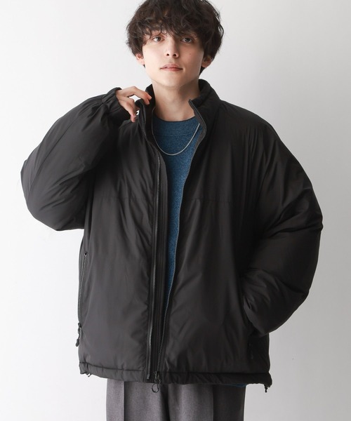 セール】【AIRTHERMAL/高機能中綿】ショート中綿ブルゾン（ダウン