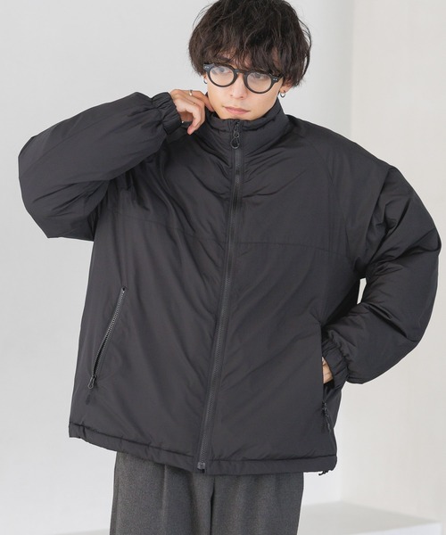 セール】【AIRTHERMAL/高機能中綿】ショート中綿ブルゾン（ダウン