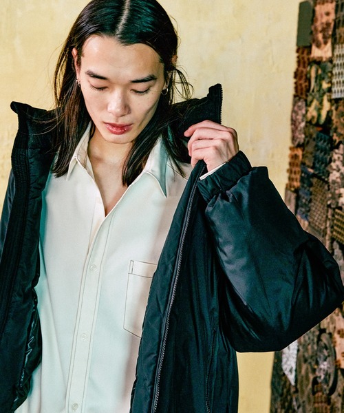 セール】【AIRTHERMAL/高機能中綿】ショート中綿ブルゾン（ダウン