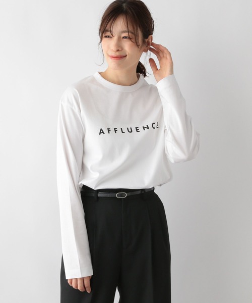 セール】リッチクリーンTEE/プリント/長袖/116237（Tシャツ