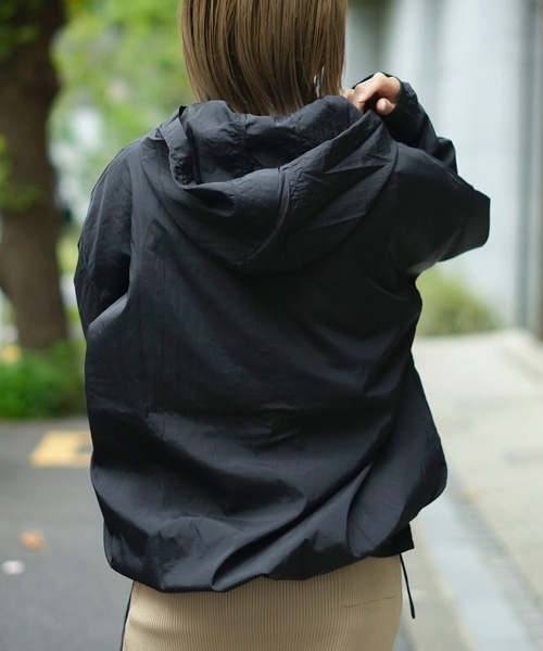 OP/オーピー】【限定商品】ナイロンフード付きパーカー 軽量パーカー