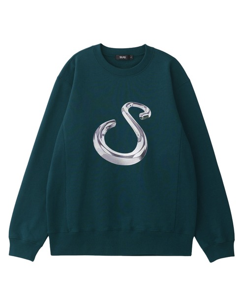 SILAS（サイラス）の「METAL LOGO SWEAT SHIRT（スウェット・メンズ・グレー/ブラック/ネイビー・M/L/XL）」の17枚目の写真