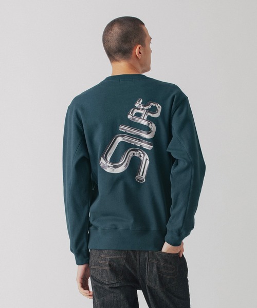 SILAS（サイラス）の「METAL LOGO SWEAT SHIRT（スウェット・メンズ・グレー/ブラック/ネイビー・M/L/XL）」の19枚目の写真