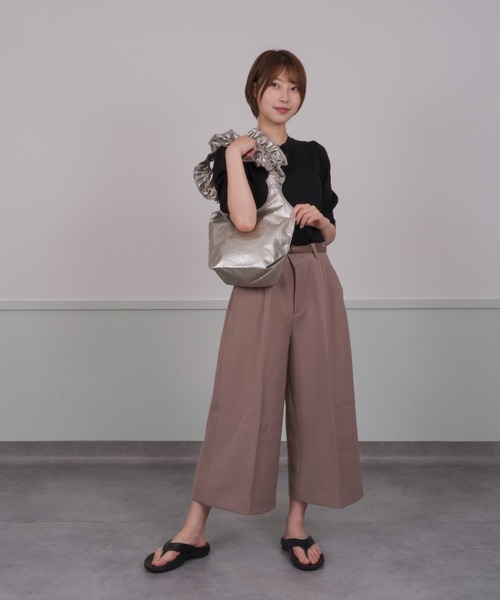 HELOYSE エロイーズ　バタフライバッグ　M コーラル　トート h300.jpg