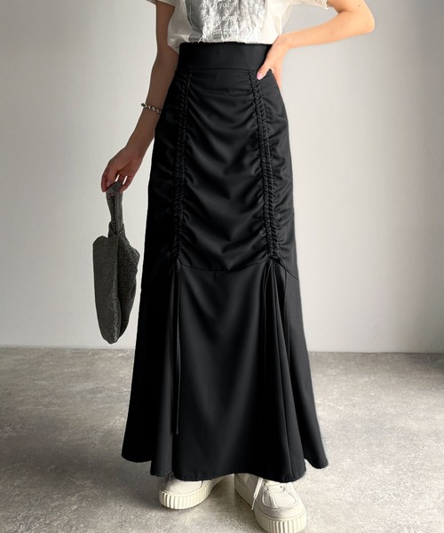 セール】大人可愛い！愛され美ライン。シャーリングリボン使い