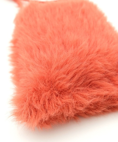 BIRTHDAY BAR(バースデイバー)の「ニットシャギーミニショルダー(ショルダーバッグ・レディース・グレー/オレンジ/ブルー・フリー)」の9枚目の写真