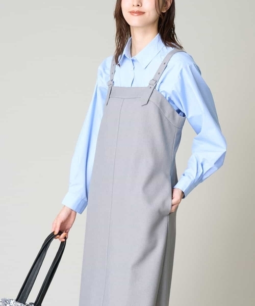 【セール】サスペンダージャンパースカート（ワンピース）｜a.v.v（アーヴェヴェ）
