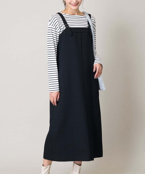 【セール】サスペンダージャンパースカート（ワンピース）｜a.v.v（アーヴェヴェ）