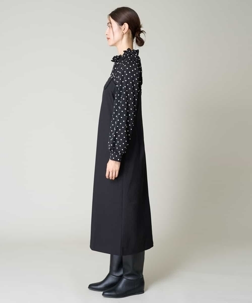 【セール】サスペンダージャンパースカート（ワンピース）｜a.v.v（アーヴェヴェ）