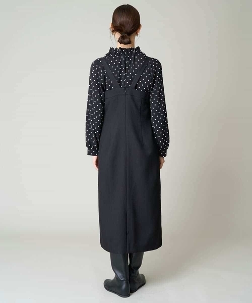 【セール】サスペンダージャンパースカート（ワンピース）｜a.v.v（アーヴェヴェ）