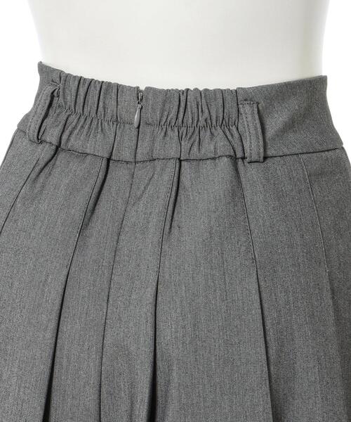 INGNI（イング）の「合皮ベルト付プリーツミニスカパン（スカート・レディース・ブラック/グレー・FREE）」の11枚目の写真
