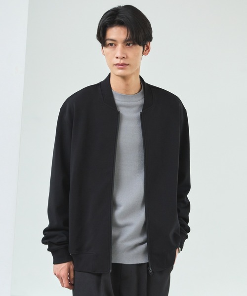 ESSENTIALS ブラック MA-1ジャケット