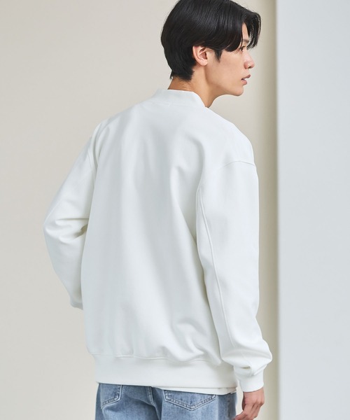 ESSENTIALS WARDROBE(エッセンシャルワードローブ)の「コットンポンチMA-1ブルゾン(MA-1・メンズ・ブラック/ホワイト/ライトグレー・XL/S/M/L)」の7枚目の写真