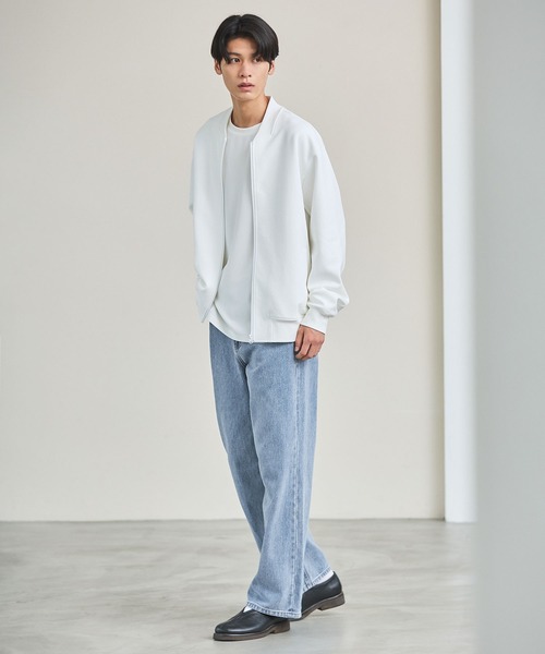 ESSENTIALS WARDROBE(エッセンシャルワードローブ)の「コットンポンチMA-1ブルゾン(MA-1・メンズ・ブラック/ホワイト/ライトグレー・XL/S/M/L)」の11枚目の写真