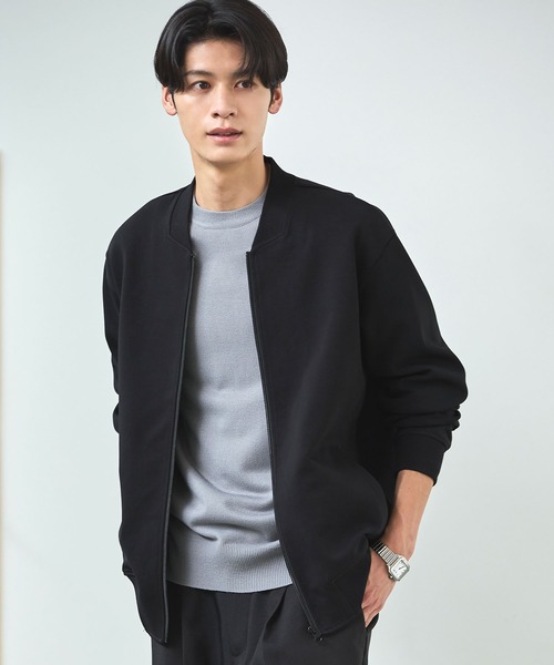 ESSENTIALS WARDROBE(エッセンシャルワードローブ)の「コットンポンチMA-1ブルゾン(MA-1・メンズ・ブラック/ホワイト/ライトグレー・XL/S/M/L)」の13枚目の写真