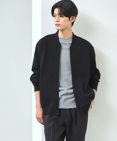 ESSENTIALS WARDROBE(エッセンシャルワードローブ)の「コットンポンチMA-1ブルゾン(MA-1・メンズ・ブラック/ホワイト/ライトグレー・XL/S/M/L)」の14枚目の写真