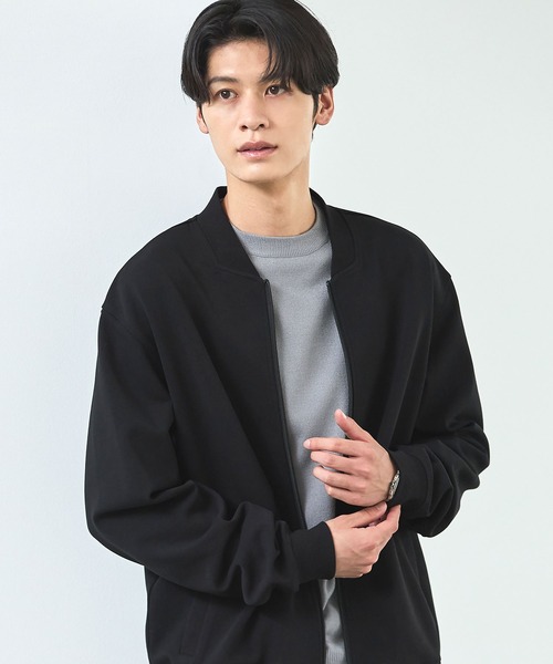 ESSENTIALS WARDROBE(エッセンシャルワードローブ)の「コットンポンチMA-1ブルゾン(MA-1・メンズ・ブラック/ホワイト/ライトグレー・XL/S/M/L)」の15枚目の写真