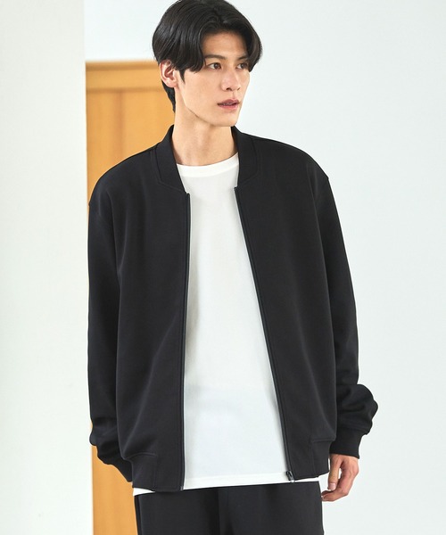 ESSENTIALS WARDROBE(エッセンシャルワードローブ)の「コットンポンチMA-1ブルゾン(MA-1・メンズ・ブラック/ホワイト/ライトグレー・XL/S/M/L)」の16枚目の写真