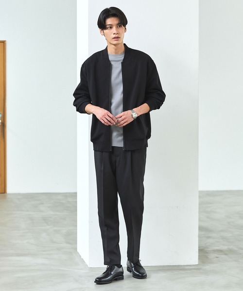 ESSENTIALS WARDROBE(エッセンシャルワードローブ)の「コットンポンチMA-1ブルゾン(MA-1・メンズ・ブラック/ホワイト/ライトグレー・XL/S/M/L)」の21枚目の写真