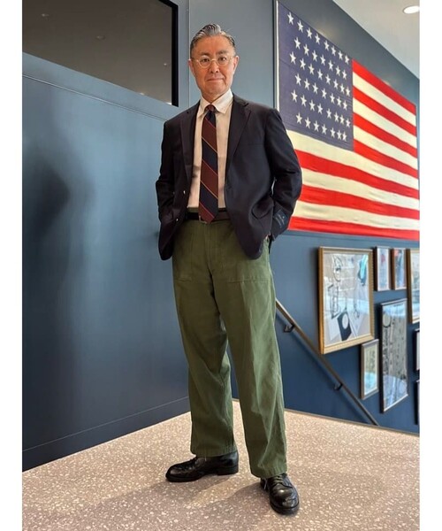 BROOKS BROTHERS(ブルックスブラザーズ)の「◆JAPAN TRAD.◆エスコリアルウール 段返り3釦ブレザー Traditional Made by RING JACKET(テーラードジャケット・メンズ・ネイビー・37SHT/40SHT/39SHT/38SHT)」の21枚目の写真