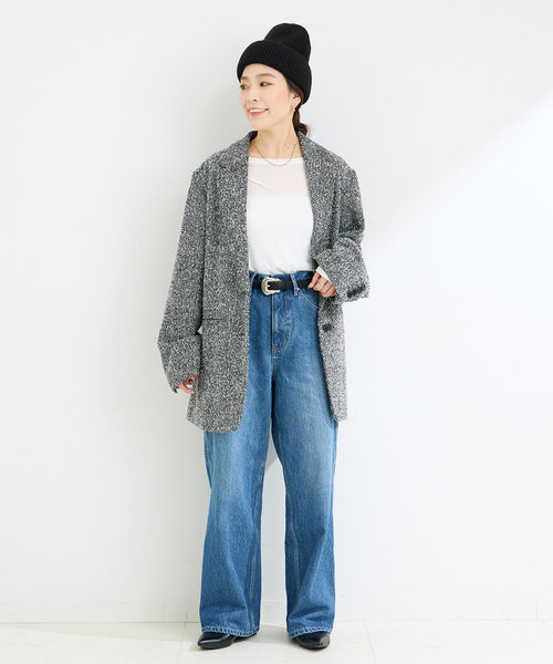 B.C STOCK(ベーセーストック)の「シルバーウエスタンバックルベルト(ベルト・レディース・ブラウン/ブラック・FREE)」の3枚目の写真