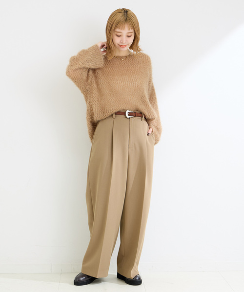 B.C STOCK(ベーセーストック)の「シルバーウエスタンバックルベルト(ベルト・レディース・ブラウン/ブラック・FREE)」の7枚目の写真