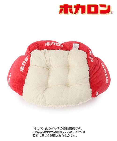 SHOO・LA・RUE(シューラルー)の「WEB限定【ホカロン】ペット用クッションにもなる腰あてクッション(クッション/クッションカバー・レディース・レッド系1・00)」の5枚目の写真