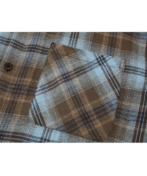 Ressaca(レサーカ)の「オーバーサイズチェック柄シャツ(シャツ/ブラウス・メンズ・ピンク/ブルー・XL/L/M)」の7枚目の写真