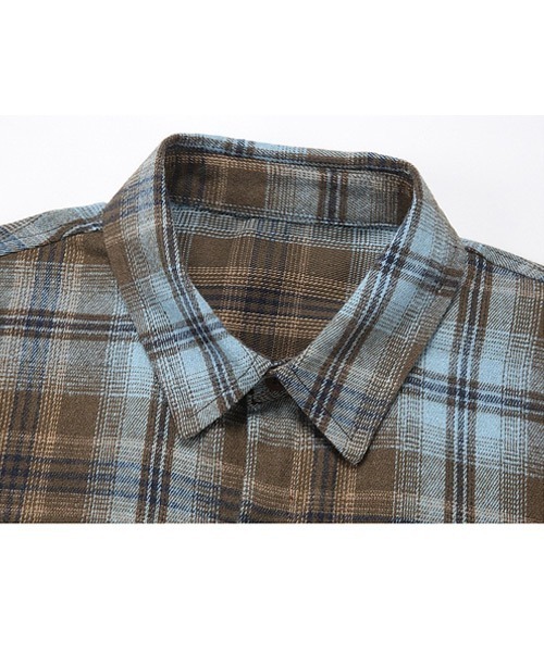 Ressaca(レサーカ)の「オーバーサイズチェック柄シャツ(シャツ/ブラウス・メンズ・ピンク/ブルー・XL/L/M)」の6枚目の写真