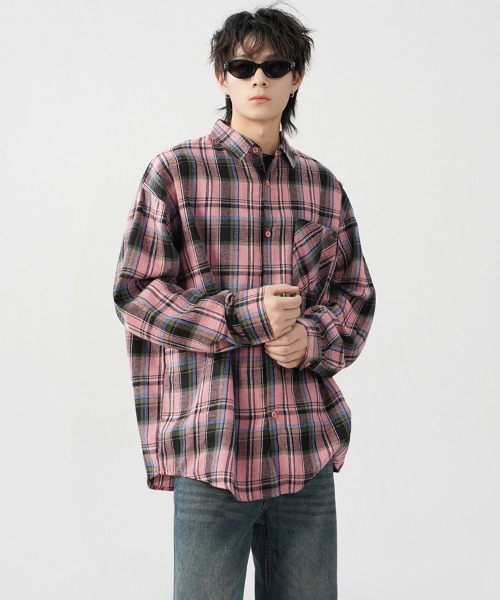 Butcher Products チェック柄シャツ 15-M/15 1/2 Butcher Products チェック柄シャツ 15-M/15 1/2 Butcher