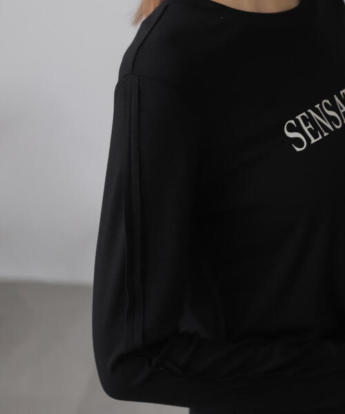 FREE'S MART(フリーズマート)の「◆シンプルロゴロンT(Tシャツ/カットソー・レディース・ホワイト/ブラック・FREE)」の17枚目の写真