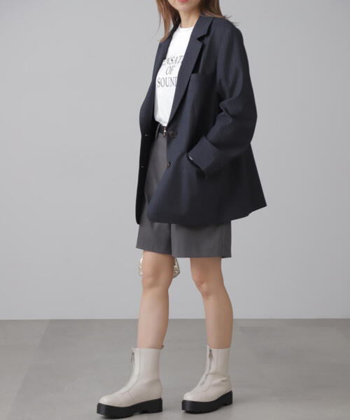 FREE'S MART(フリーズマート)の「◆シンプルロゴロンT(Tシャツ/カットソー・レディース・ホワイト/ブラック・FREE)」の22枚目の写真