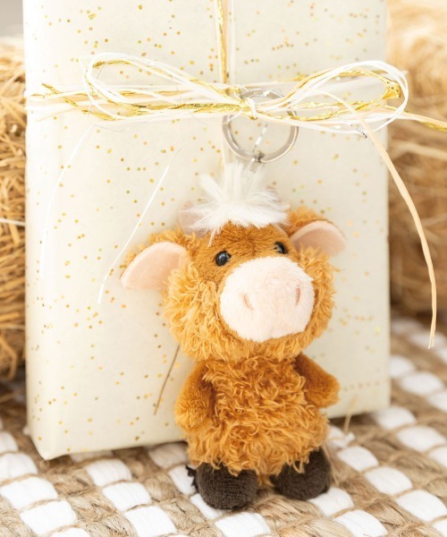 NICI/キーホルダー FF2024 ウシ マクモーレー 10cm（キーホルダー