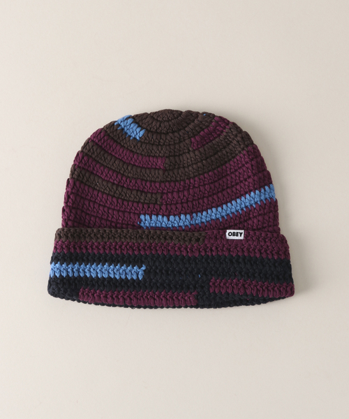 OBEY（オベイ）の「【OBEY / オベイ】FAIRMOUNT CROTCHE BEANIE