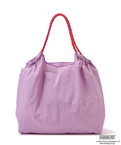 B'2nd（ビーセカンド）の「Ball&Chain(ボールアンドチェーン) Peanuts MIRROR BALL/Lサイズ（トートバッグ