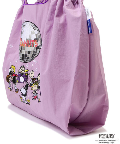 B'2nd（ビーセカンド）の「Ball&Chain(ボールアンドチェーン) Peanuts MIRROR BALL/Lサイズ（トートバッグ