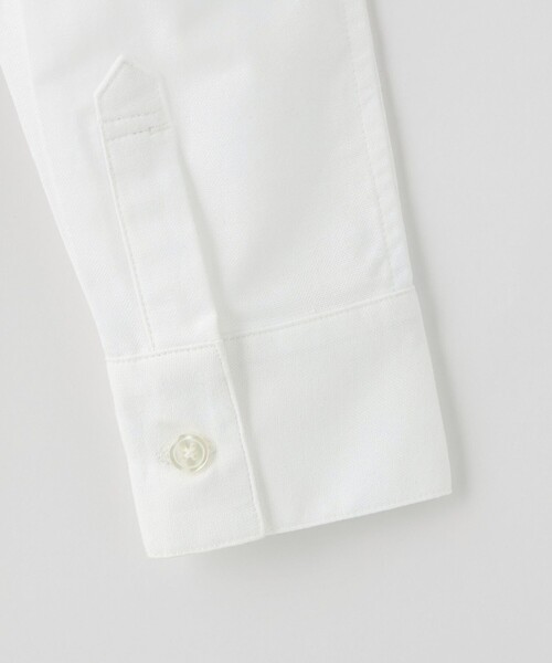 green label relaxing（グリーンレーベルリラクシング）の「オックスシャツ ロングスリーブ / キッズ 140cm-160cm（シャツ/ブラウス・キッズ・オフホワイト/ライトブルー・140cm/150cm/160cm）」の12枚目の写真