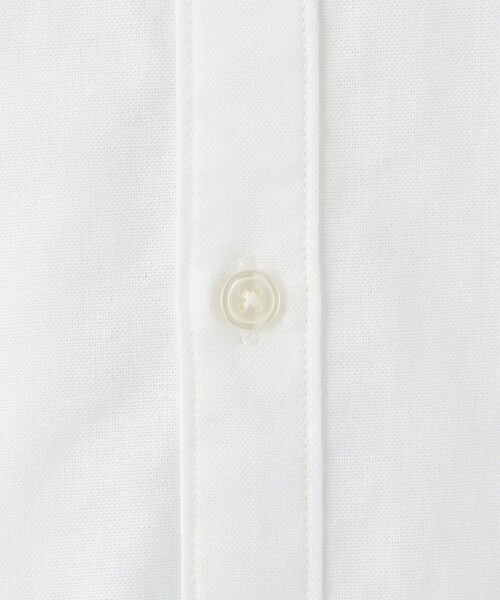 green label relaxing（グリーンレーベルリラクシング）の「オックスシャツ ロングスリーブ / キッズ 140cm-160cm（シャツ/ブラウス・キッズ・オフホワイト/ライトブルー・140cm/150cm/160cm）」の16枚目の写真