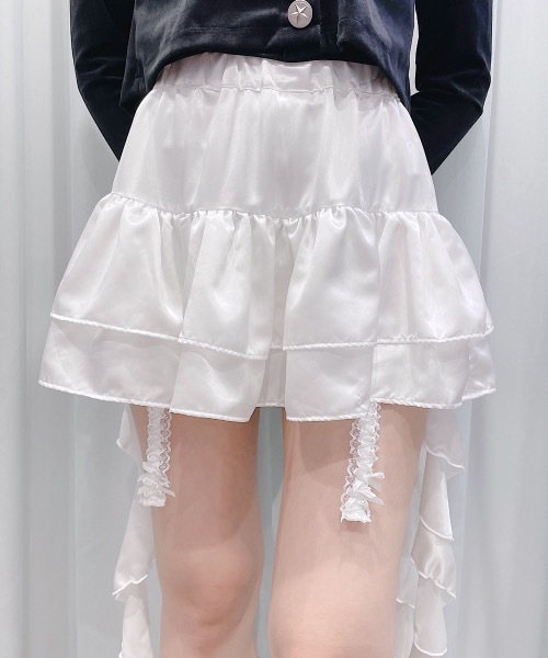 lilLilly（リルリリー）の「レースガーターインナーショートパンツ