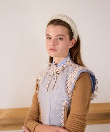 CHARLES & KEITH（チャールズ & キース）の「ファーリー ヘッドバンド（カチューシャ）」