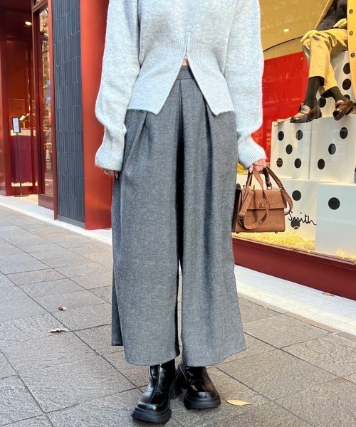 Miniministore(ミニミニストア)の「PUレザーショートブーツ バックジッパー(ブーツ・レディース・ブラック・24.5cm/24.0cm/23.5cm/23.0cm/22.5cm)」の7枚目の写真