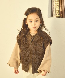 sea and shells by pairmanon | 【sea and shells by pairmanon】ループニット ベスト(その他ベビーウェア)