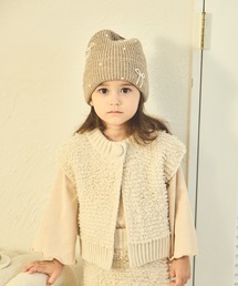 sea and shells by pairmanon（シーアンドシェルズバイペアマノン）の「【sea and shells by pairmanon】ループニット ベスト（その他ベビーウェア・キッズ）」