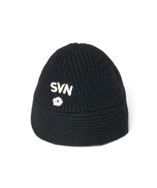 STUDIO SEVEN（スタジオ セブン）の「ZOZO Limited Flower Point Knit Hat 【STUDIOSEVEN/スタジオセブン】（ハット・メンズ・ブラウン/ブラック/アイボリー/グレー・FREE）」の3枚目の写真