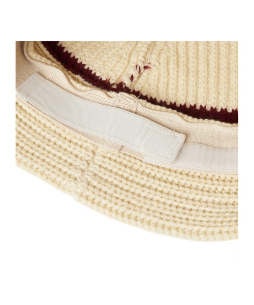 STUDIO SEVEN（スタジオ セブン）の「ZOZO Limited Flower Point Knit Hat 【STUDIOSEVEN/スタジオセブン】（ハット・メンズ・ブラウン/ブラック/アイボリー/グレー・FREE）」の9枚目の写真