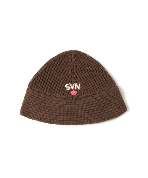STUDIO SEVEN（スタジオ セブン）の「ZOZO Limited Flower Point Knit Hat 【STUDIOSEVEN/スタジオセブン】（ハット・メンズ・ブラウン/ブラック/アイボリー/グレー・FREE）」の11枚目の写真
