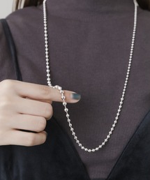 SMELLY | グラデーションボールチェーンネックレス(ネックレス)