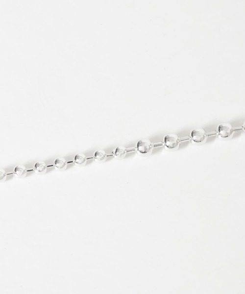 SMELLY(スメリー)の「グラデーションボールチェーンネックレス(ネックレス・レディース・シルバー・-)」の7枚目の写真