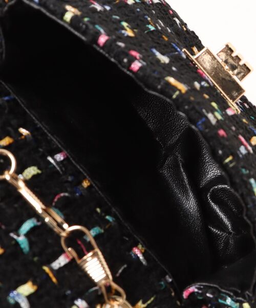 VIBGYOR（ヴィブジョー）の「FReePLACe/キッズ ツイードチェーンバッグ